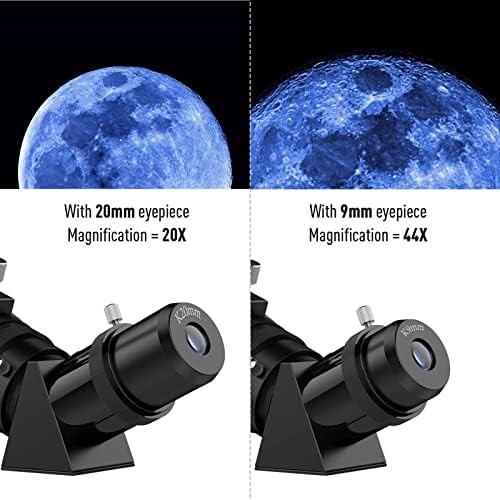 Teleskop OYS, Teleskopi za odrasle, Nosač AZ s otvorom 70 mm i 400 mm, Teleskop za početnike i djecu, Potpuno