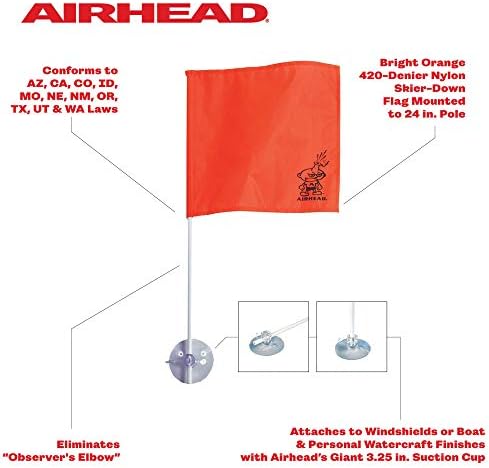 Zastava za vodene skije Airhead StIK-a-FLAG NARANČE, 2 - NOGA STUP