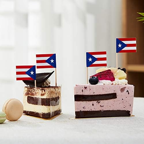 Zastava Puerto Rico Mali Konac Puerto Rico Mini-Cupcake Zastave Nakit (100 Kom.)