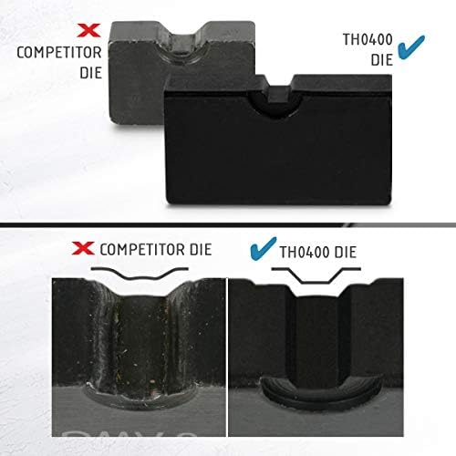 Hidraulični Ručni Crimping alat TEMCo za 1/16 na 1/4 Spojnice za kabelske ograde od nehrđajućeg čelika (običaj