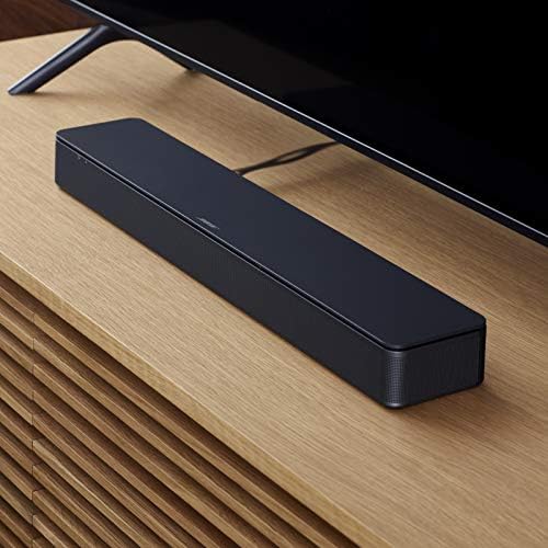 Zvučnik Bose TV - Zvučna ploča za televizor sa internet Bluetooth i HDMI-ARC, Crni, Uključuje daljinski upravljač