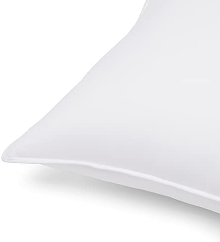 Pero jastuci Basics-Alternativni jastuk da spava na trbuhu i leđima - 2 pakiranja, Mekana, Standardne