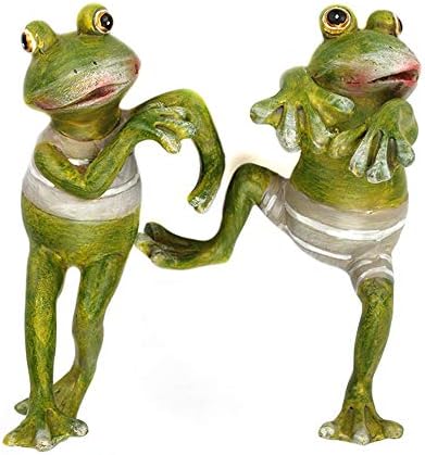 ZAILHWK Sadilica Lonac Vješalica Nakit, Žaba lončanica Smole Kreativni 3D Zanat Figurice Žabe Penjanje Nakit