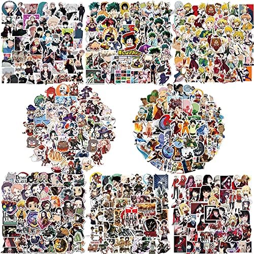 Mješoviti Anime Naljepnice 400шт Idealni za sve ljubitelje Anime Vodootporan