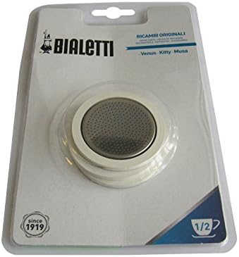 Bialetti - Venera 1/2 Šalice 3 Polaganje i filter ploča za кофейников od nehrđajućeg čelika
