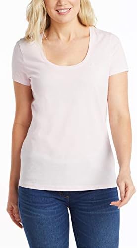Ženska laka udobna majica Nautica s okruglog izreza Supersoft od pamuka, monotono t-shirt