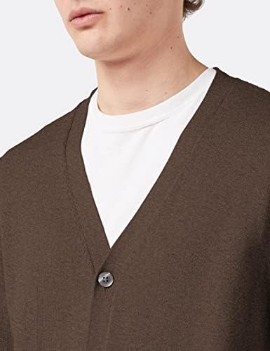 Džemper-kardigan od pamuka Essentials za muškarce