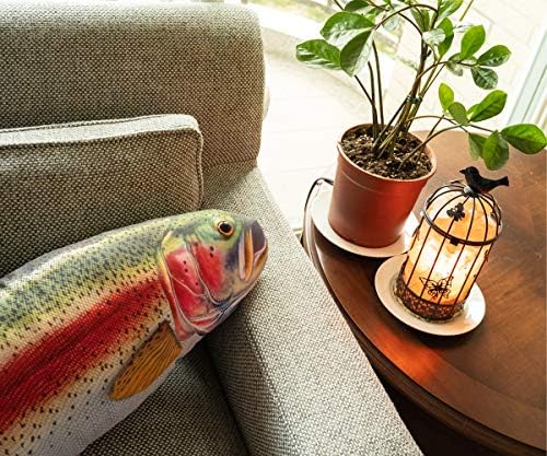 Jastuk za gaming ribe iConcern, Poliester 26,5 x 16 s Photorealistic Pečat i izvrsnoj Domaćoj i Vanjske