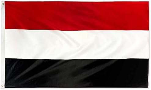 Zastava Jemena DANF 3x5 Metara Jemenski Nacionalne Zastave Poliester s Латунными Люверсами 3 X 5 Metara