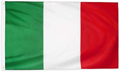 Zastava Italije DANF 3x5 Metara Talijanski Nacionalni Zastava Poliester s Латунными Люверсами 3 X 5 Metara