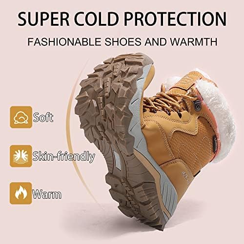 ТАРЕЛО Ženske zimske čizme Zimske planinarske cipele Tople čizme na otvorenom Треккинговая cipele