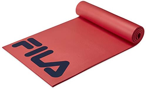 Prostirku za vježbanje FILA Accessories - Vrlo gust yoga Mat za odlazak u fitness i teretana - Uključuje remen