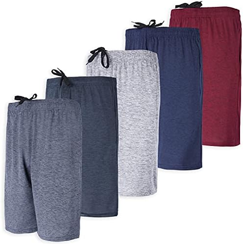 5 Pakiranja:Muške kratke hlače za suhu Slijetanja, otporan na znoj, Aktivne Sportske kratke hlače