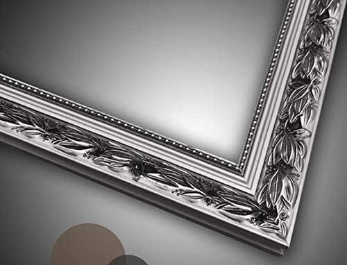 Pravokutni zidna ogledala za kupaonicu (Srebro, 32x24)