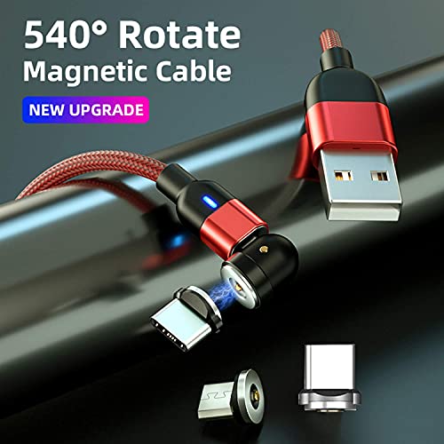 Magnetni kabel za punjenje u automobilu s okretanjem na 540° (7 komada, 1,6 ft/3,3 ft/3,3 ft/6,6 ft/6,6 ft/10