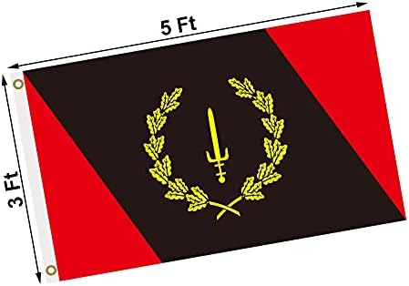 Crna Zastava Američke Baštine 1967 3x5 Metara, Zastave Афроамериканского Baštine, Mač Za Zid Sobe U Studentskom,