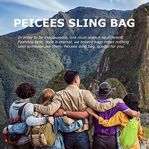 Peicees torba-sling za žene, muškarce, dječji ruksak-sling, нагрудная torba preko ramena