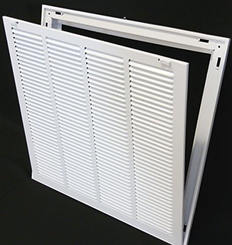 Čelična rešetka za povratni filter zraka 30 X 20 za filter 1 - Udoban Plastične Trnom za odvojivim prednje strane/vrata,