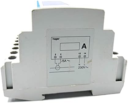 Digitalni mjerač struje Hager 0-150a 4 modula DIN SM151 SN.268 (IMI - 1125042157648)