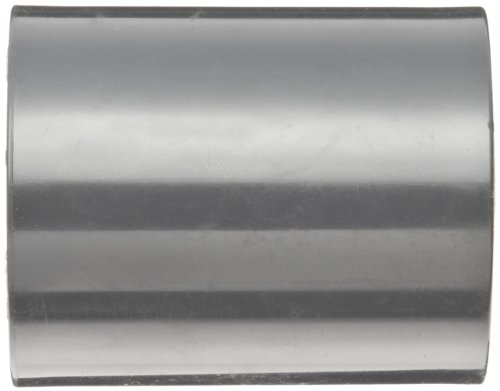 Cjevovod sustava GF Priključak za cijevi od PVC, Ravna, Raspored 80, Sive boje, Pomični gnijezdo 1-1/2 inča