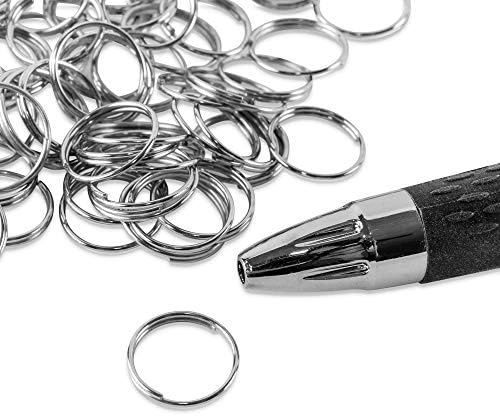 Mini-Разъемные prsten od nehrđajućeg čelika od 100 komada za predmete umjetnost i obrt, Lusteri, Ogrlica, izradu